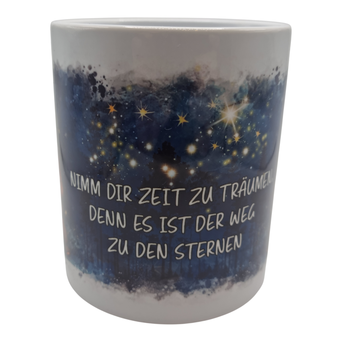 Tasse Bieber Sternenhimmel
